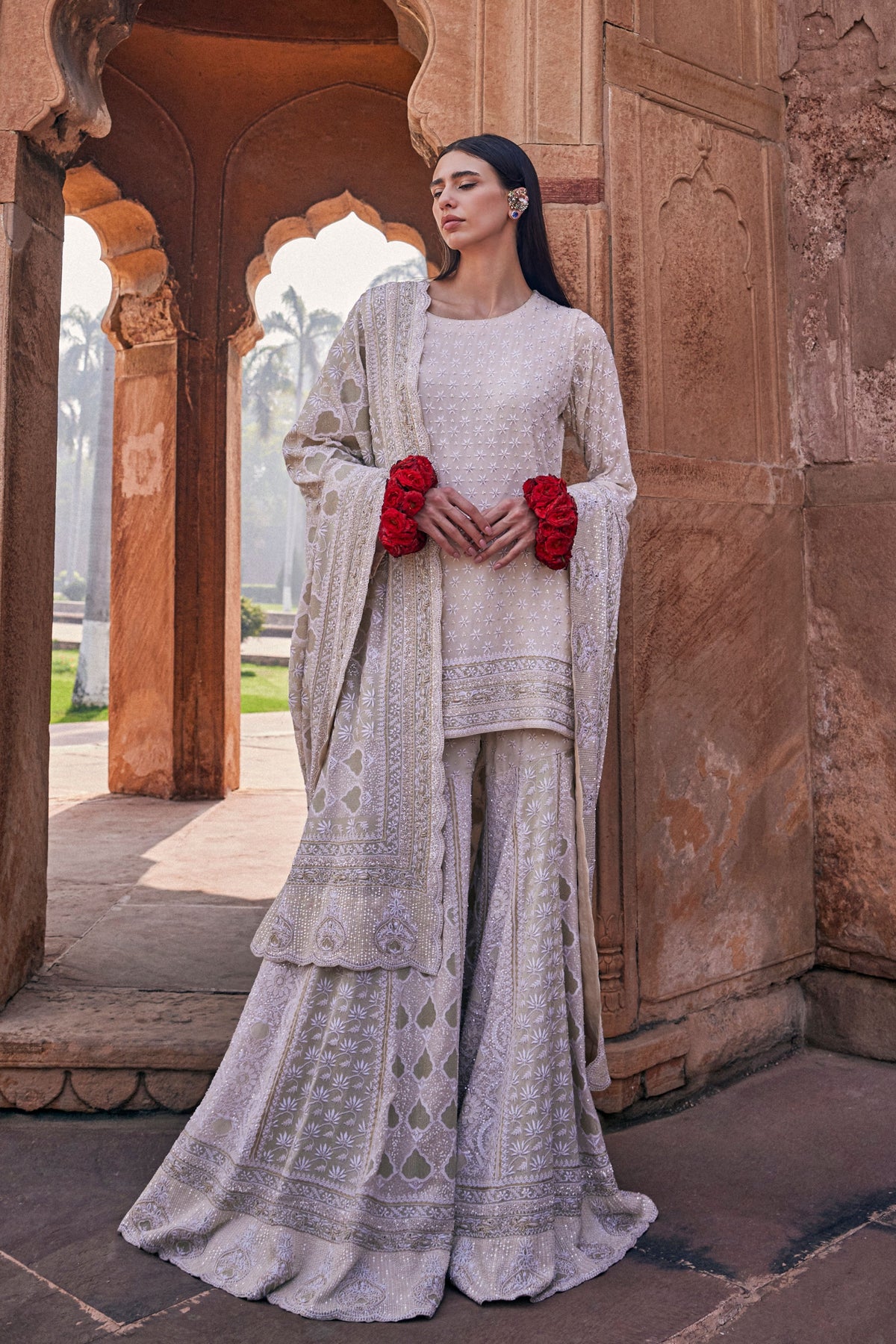Zoya Sharara Set