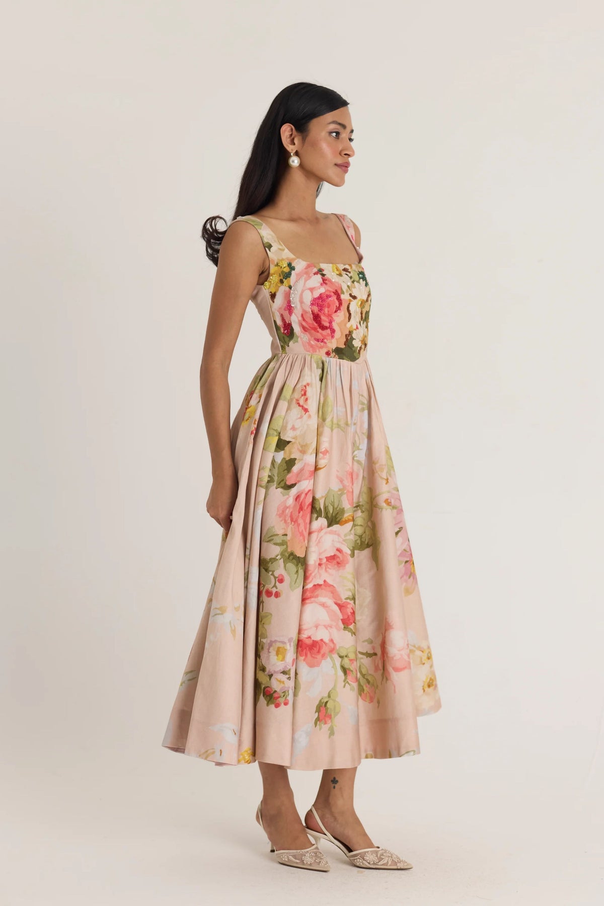 Hazel Embroidered Dress