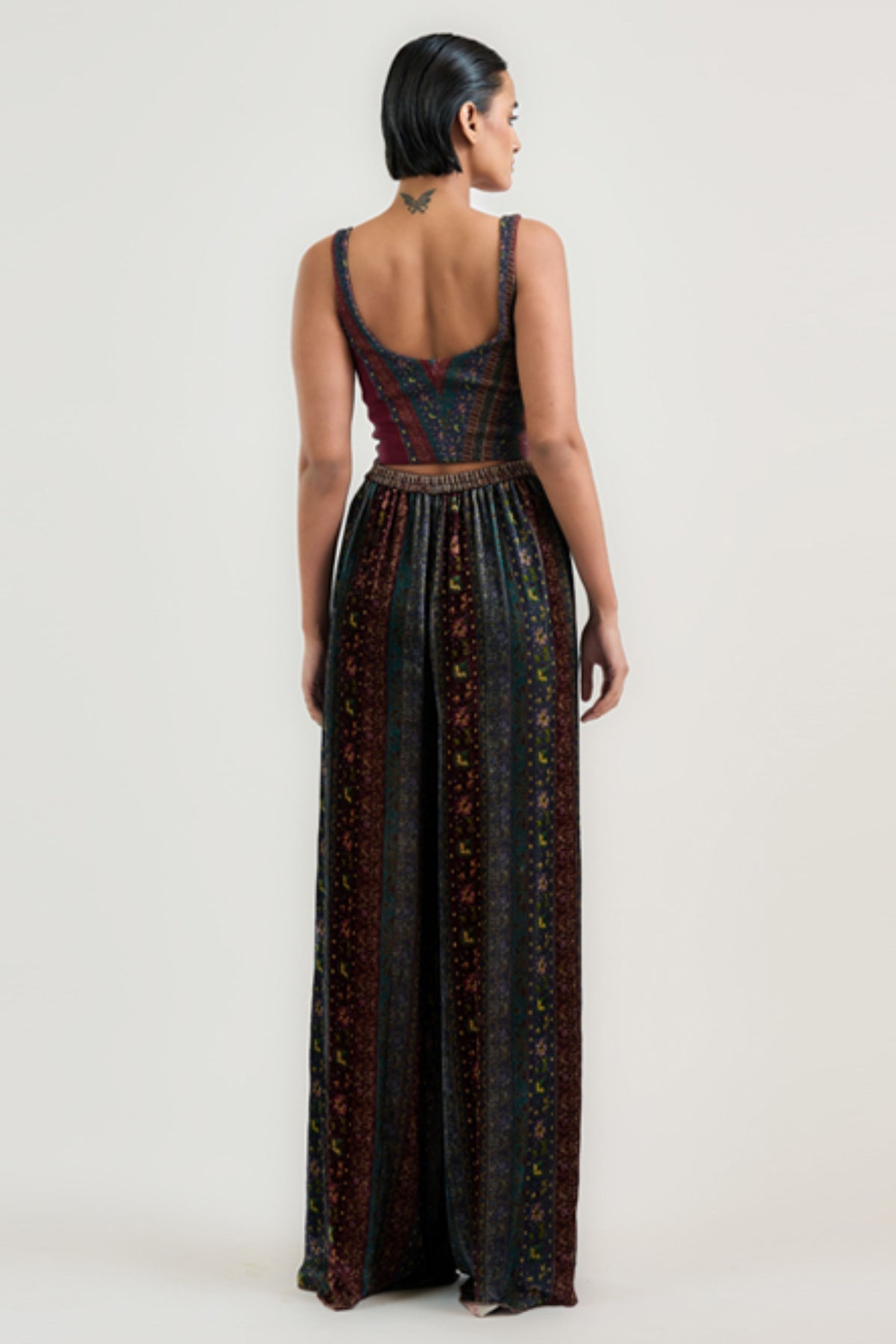 The Jamawar Stripe Top