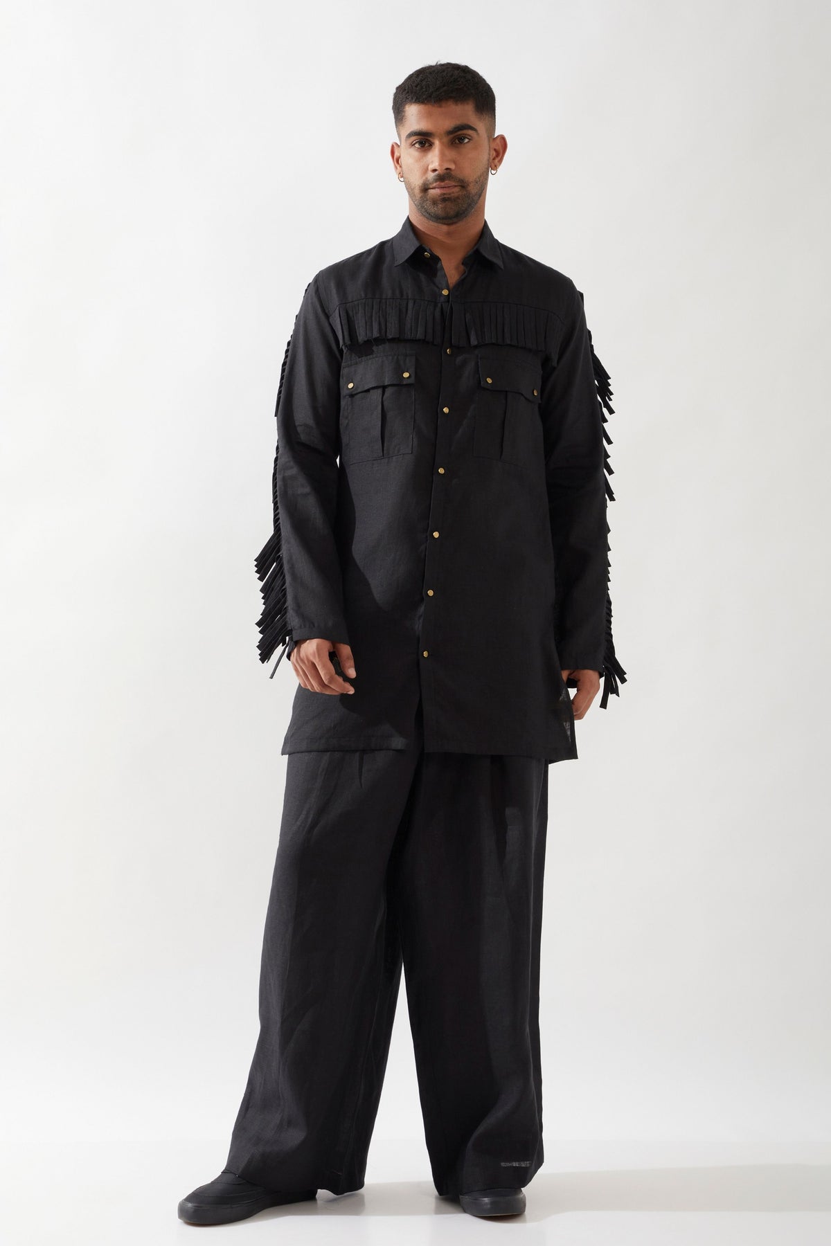 Eros Black Kurta Set
