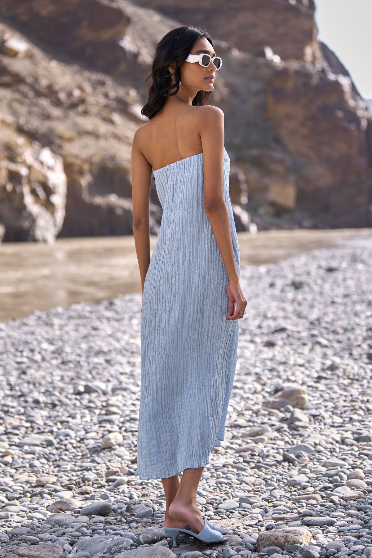 Crushed Crinkled Midi
