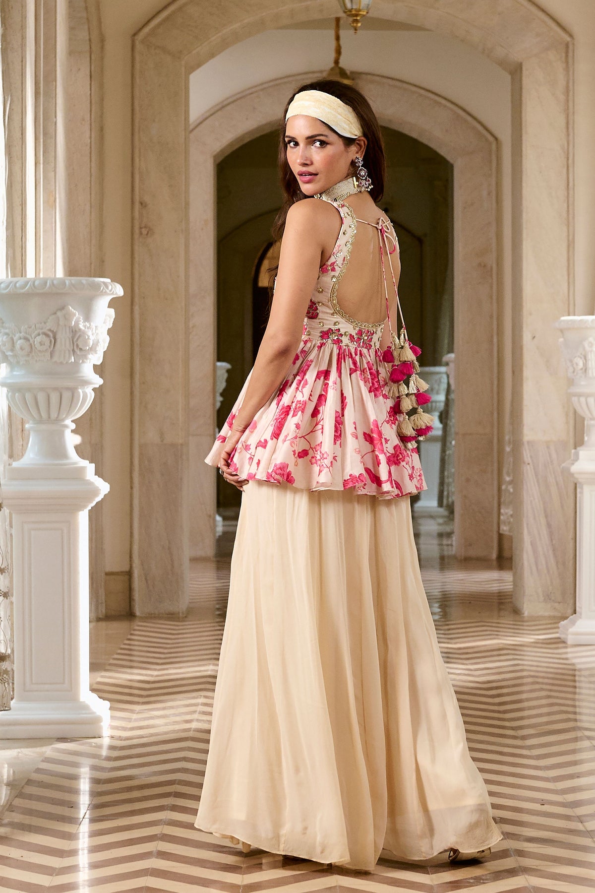 Nishi Peplum Set