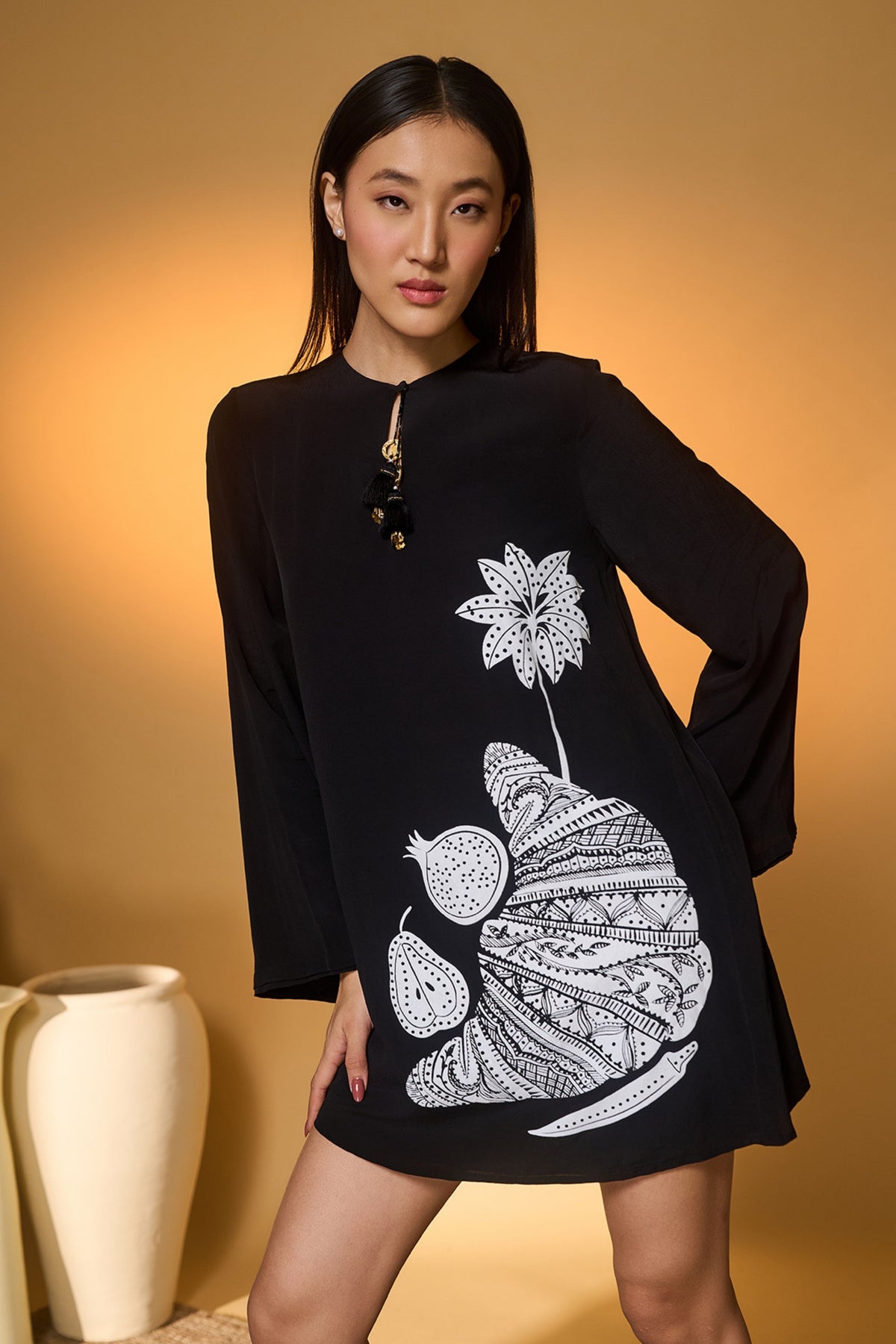 City Croissant Mini Dress