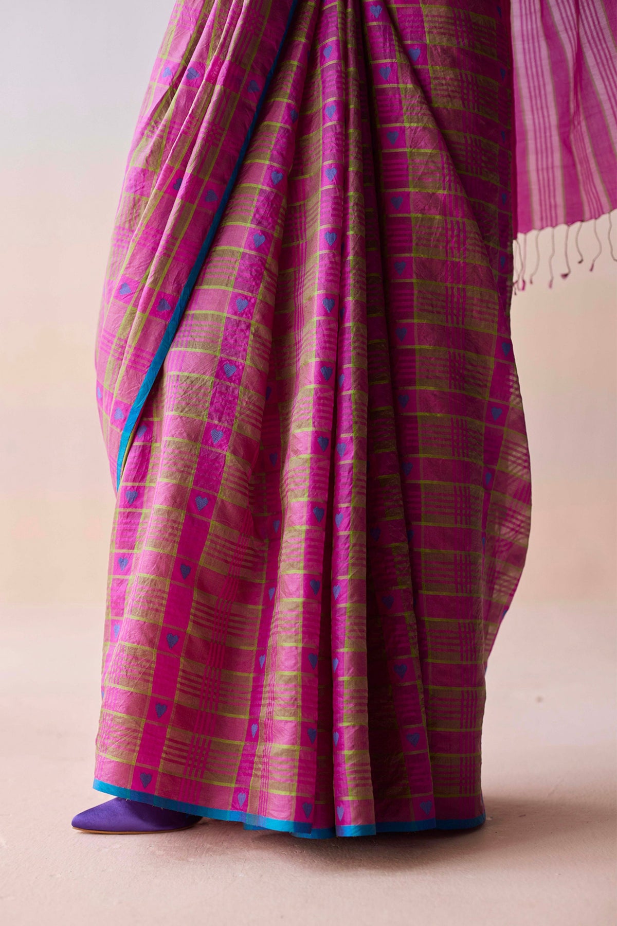 Heartglow Jamdani Saree
