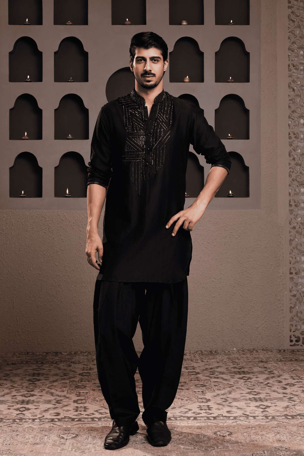 Embroidered Kurta Set