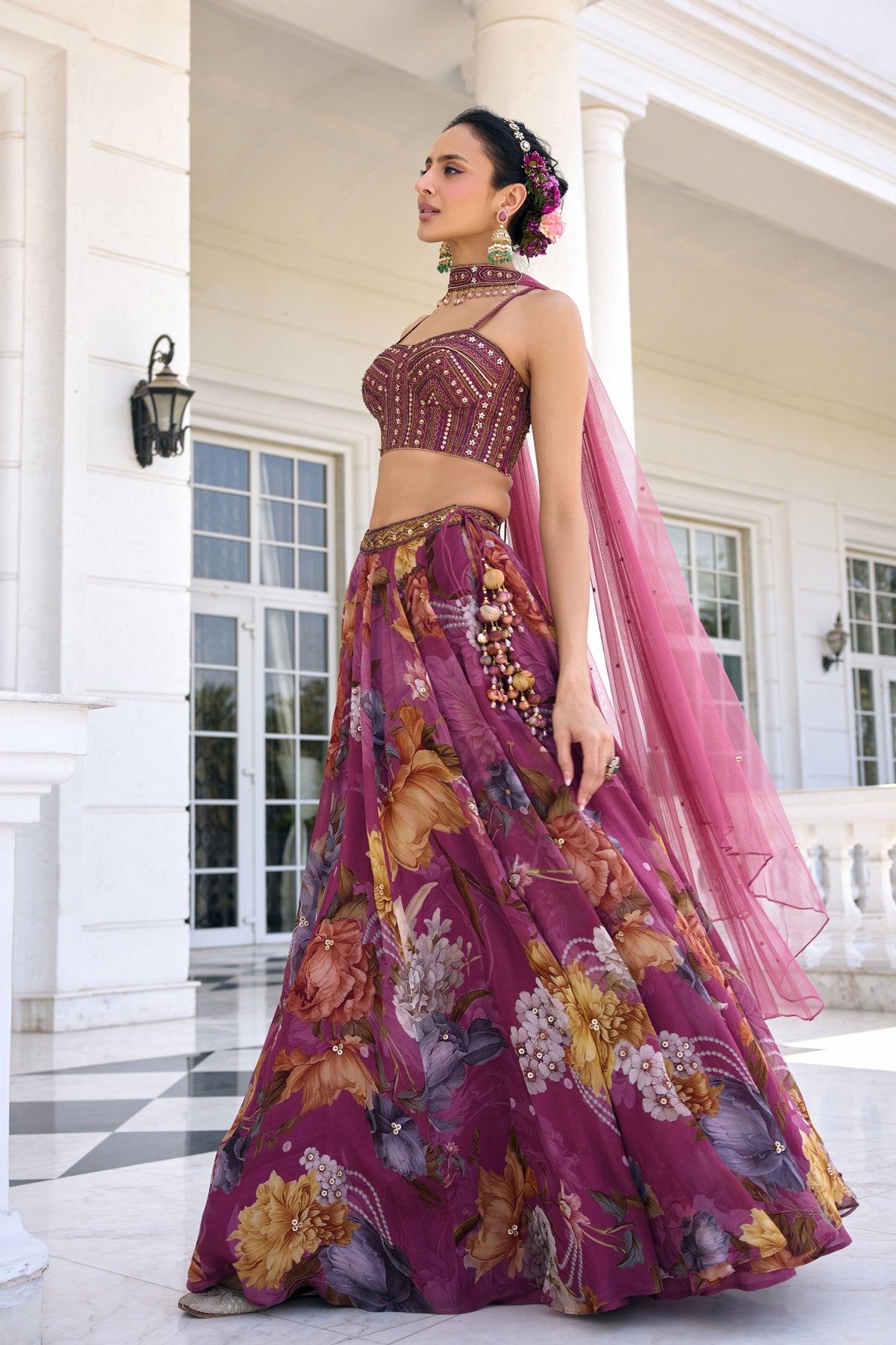 Cynthia Embroidered Lehenga Set