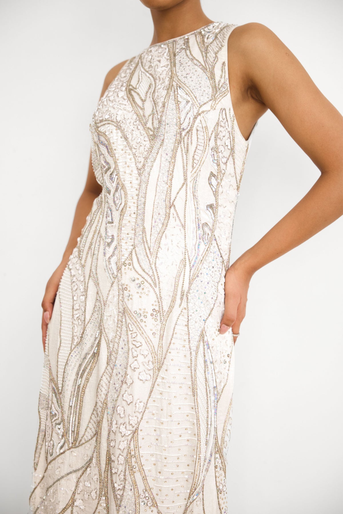 Gold Frost Gown