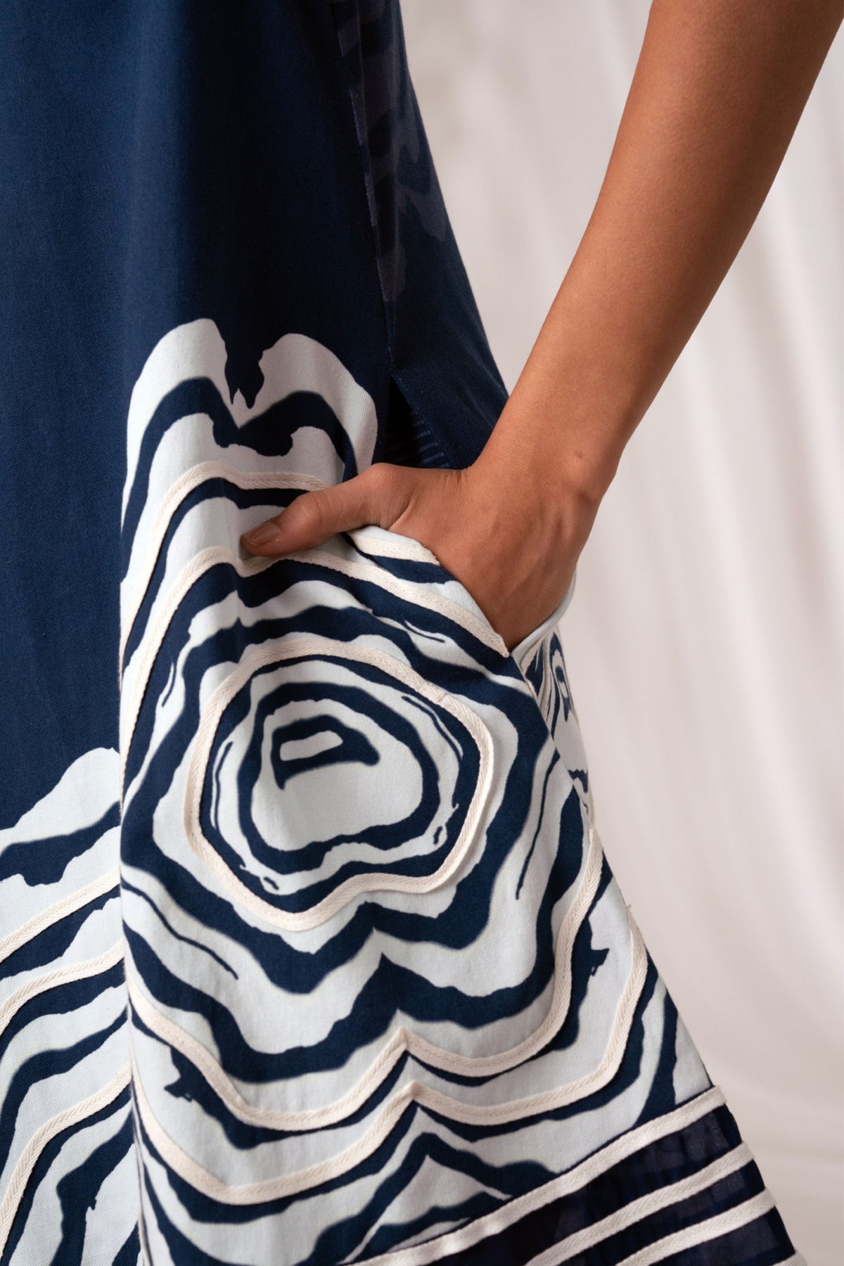 Yara Bottom Swirl Short Dress
