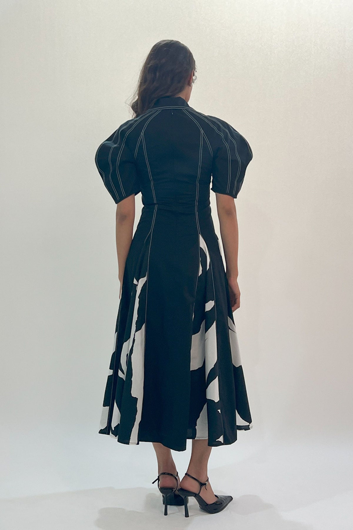 Stream Godet Dress