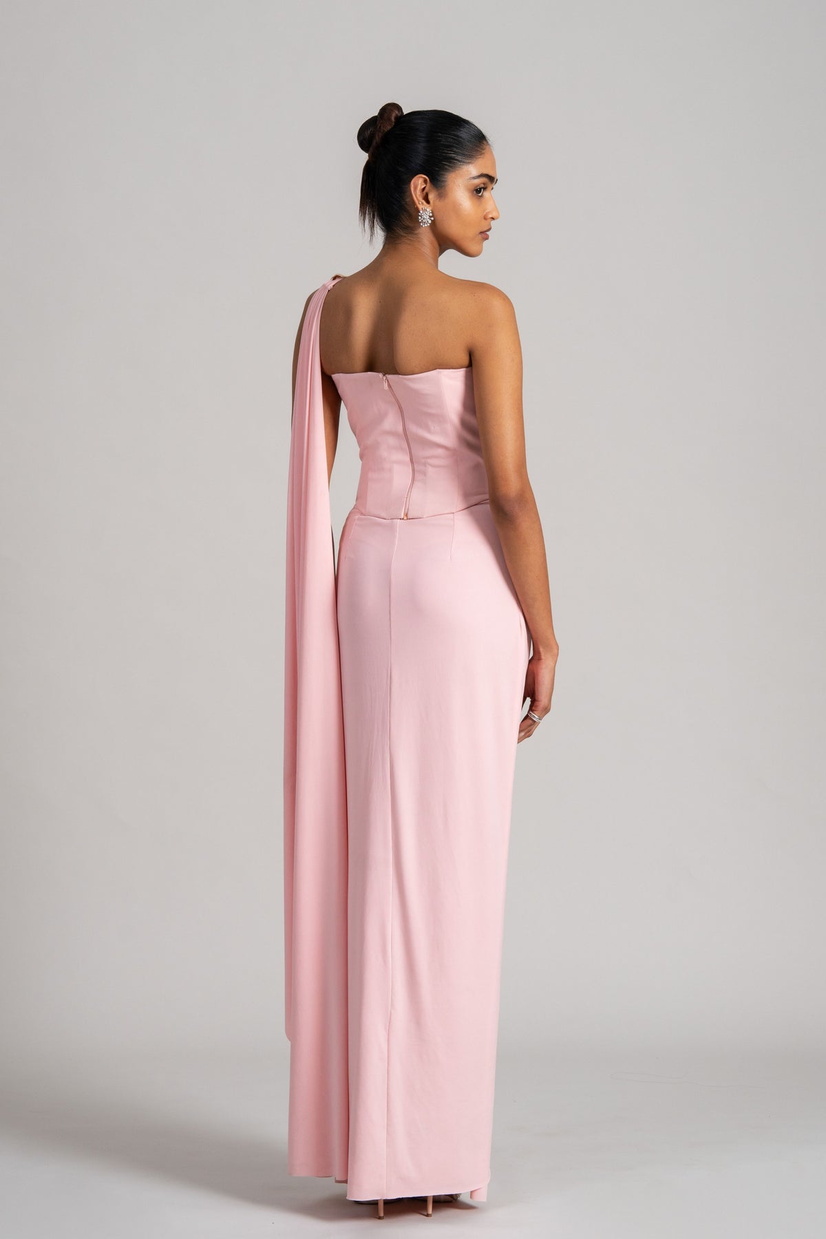 Celeste Glam Draped Saree Set