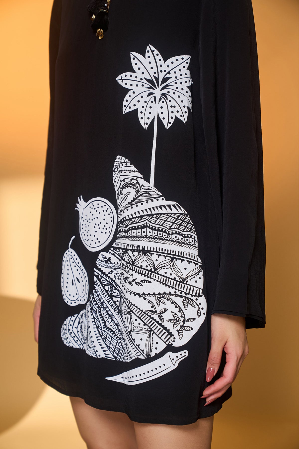 City Croissant Mini Dress