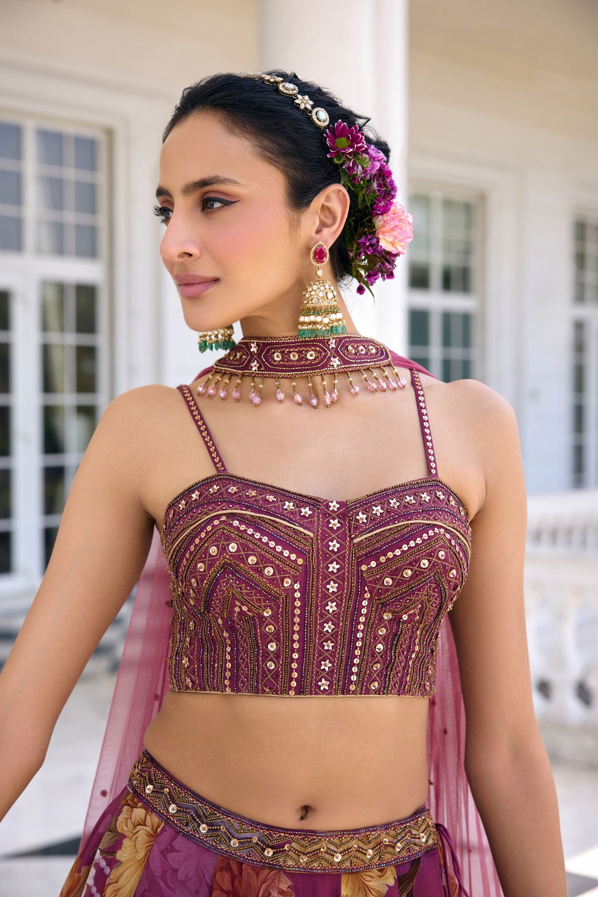 Cynthia Embroidered Lehenga Set