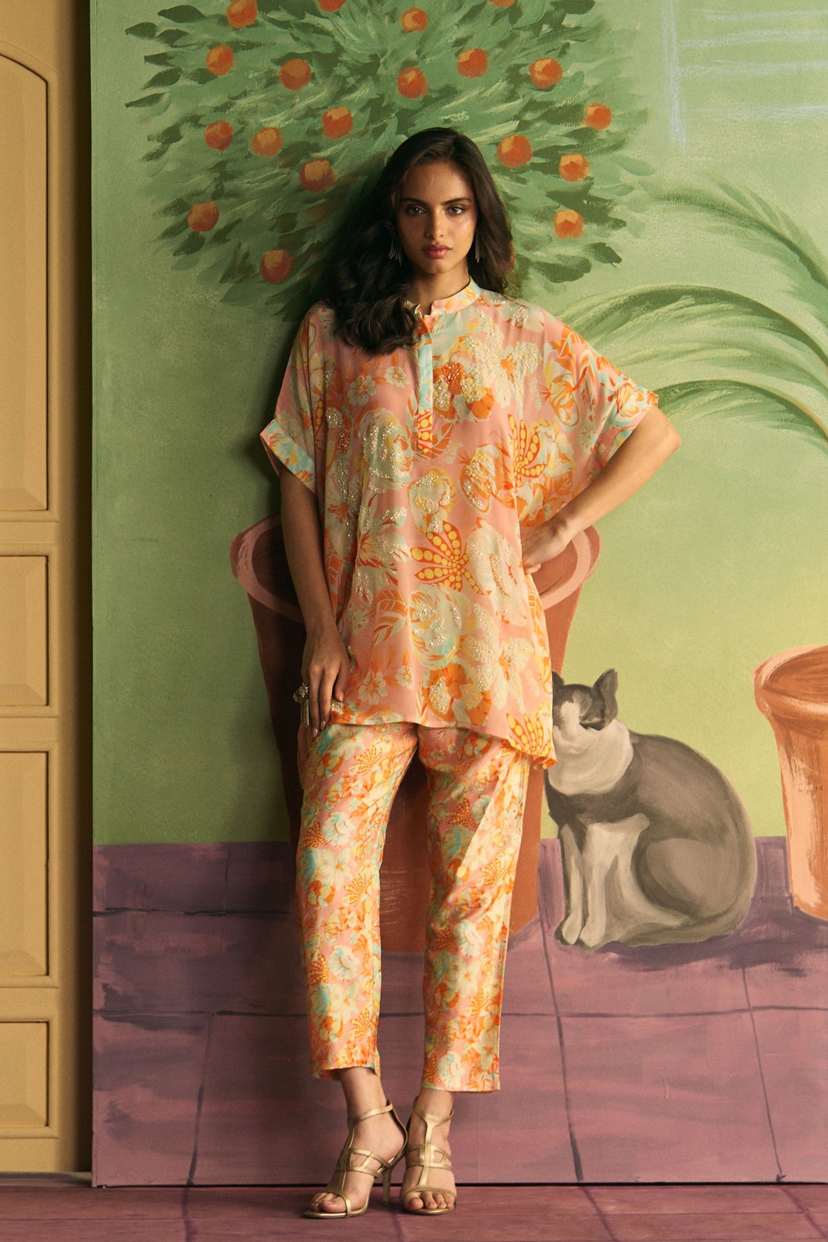 Peach Orchard Co-ord Set