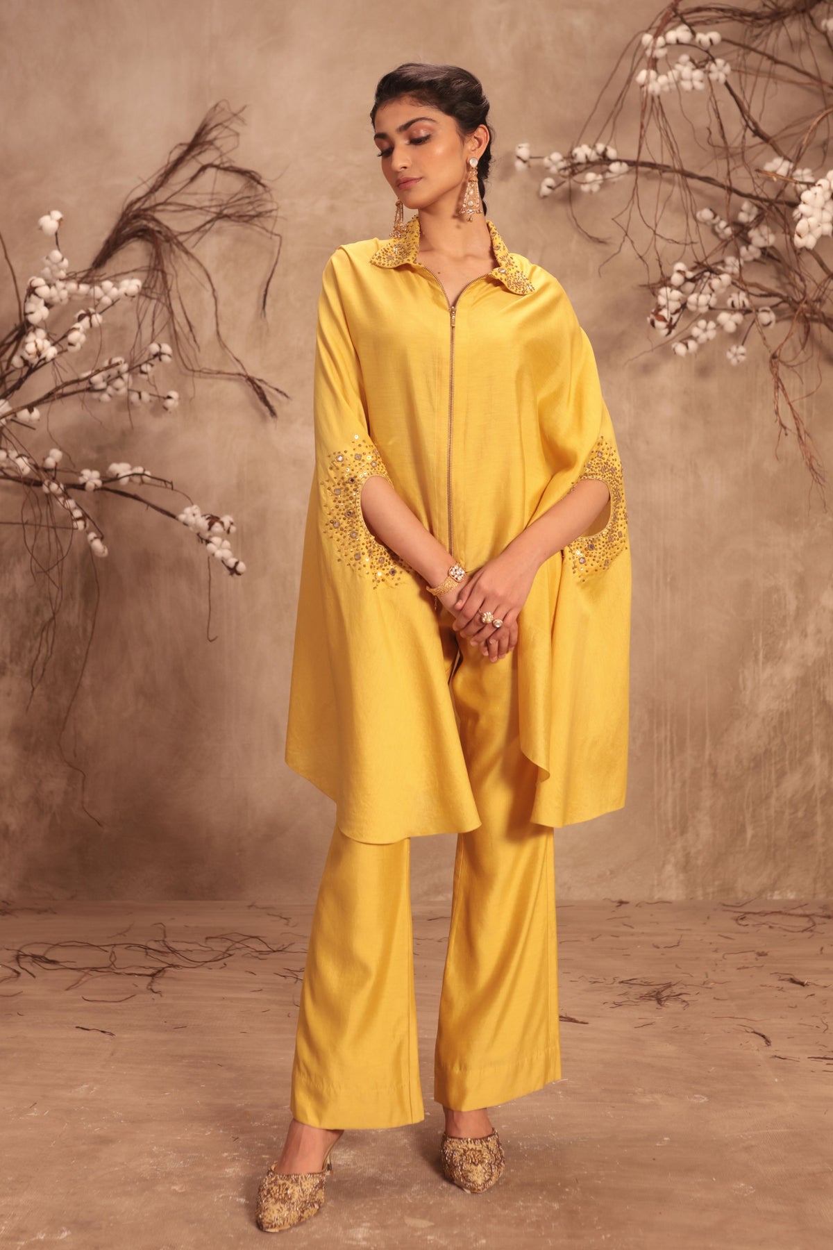 Dark Yellow Co-ord Set
