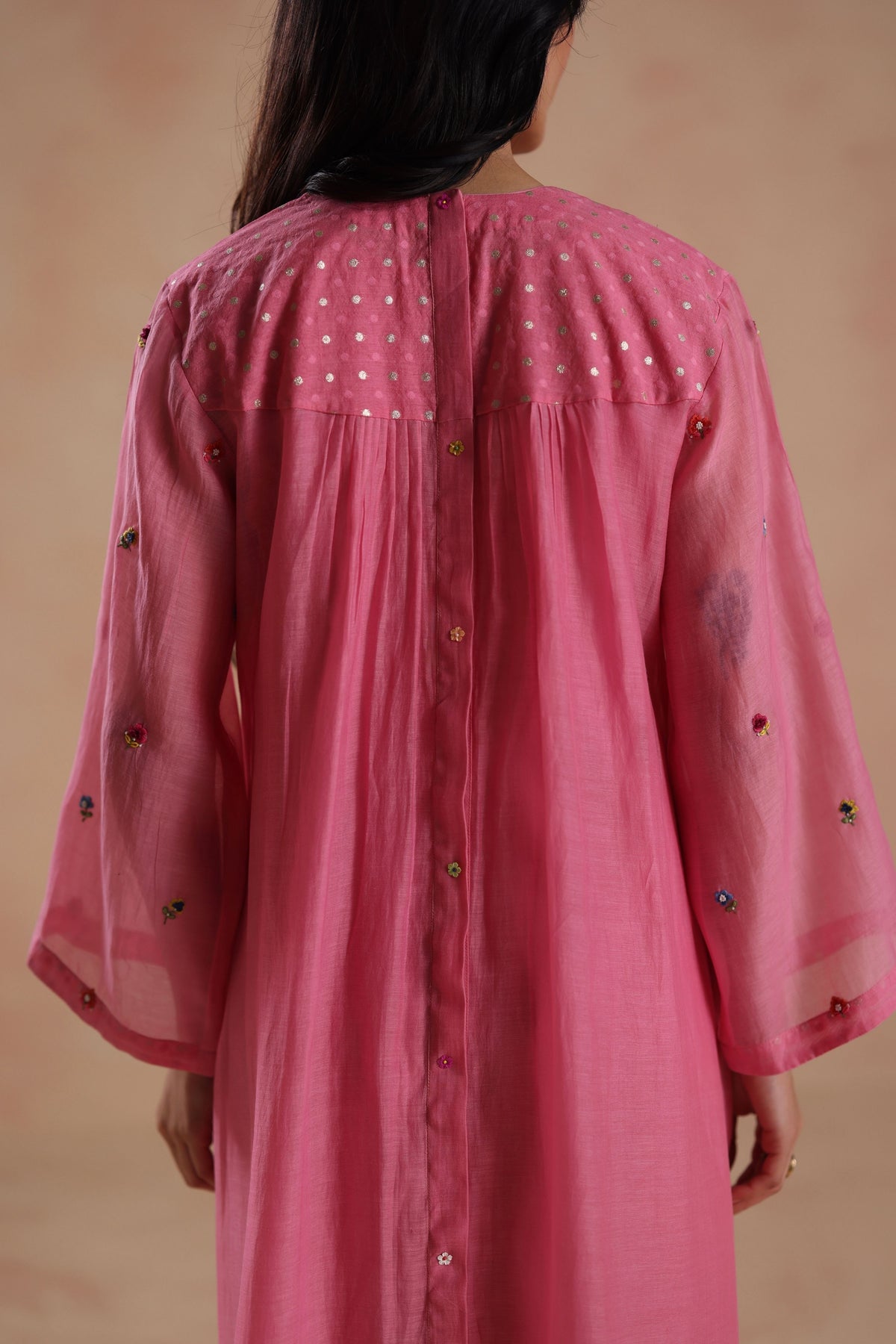 Jheel Pink Kurta Set