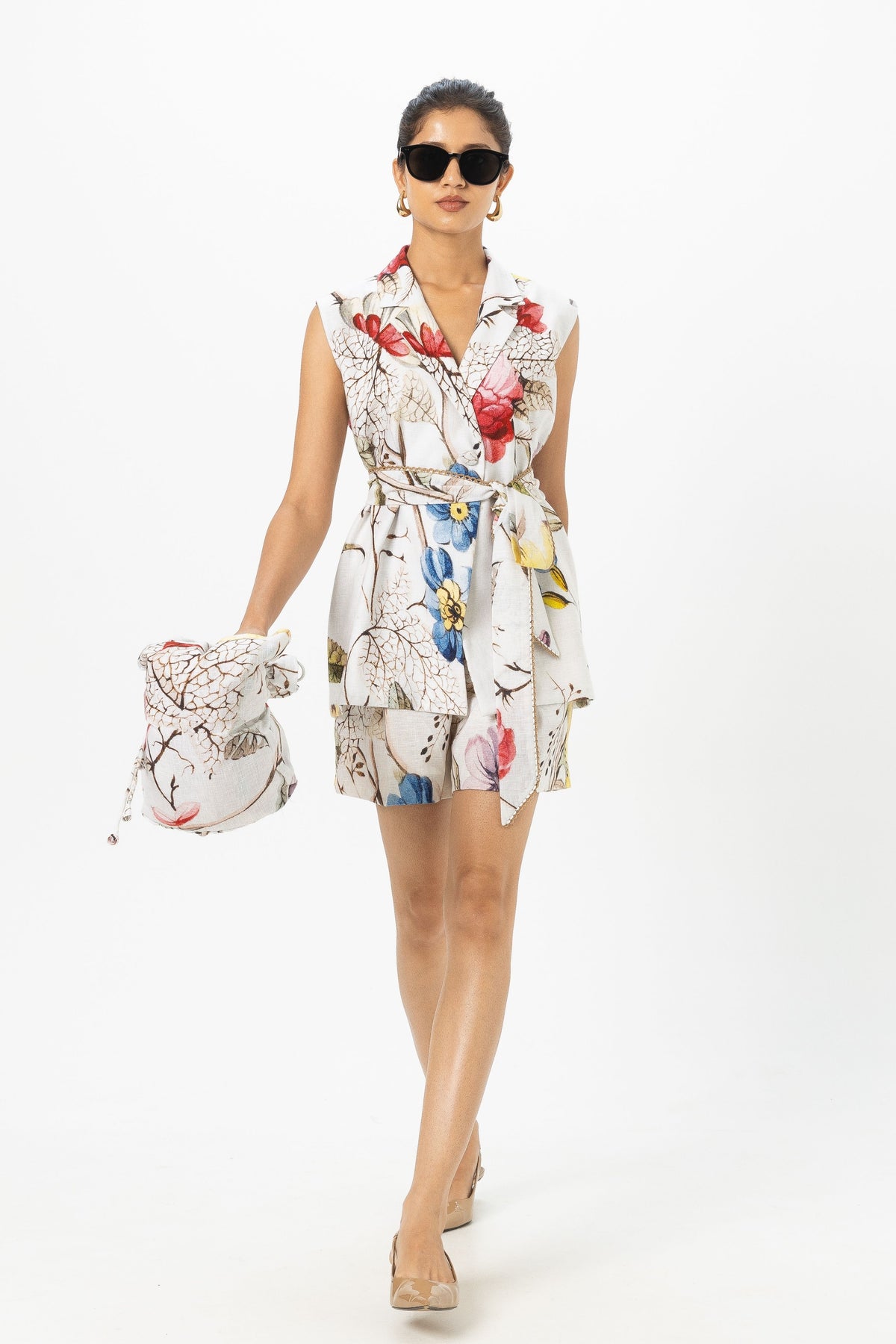 Alicia Jacket Shorts Set