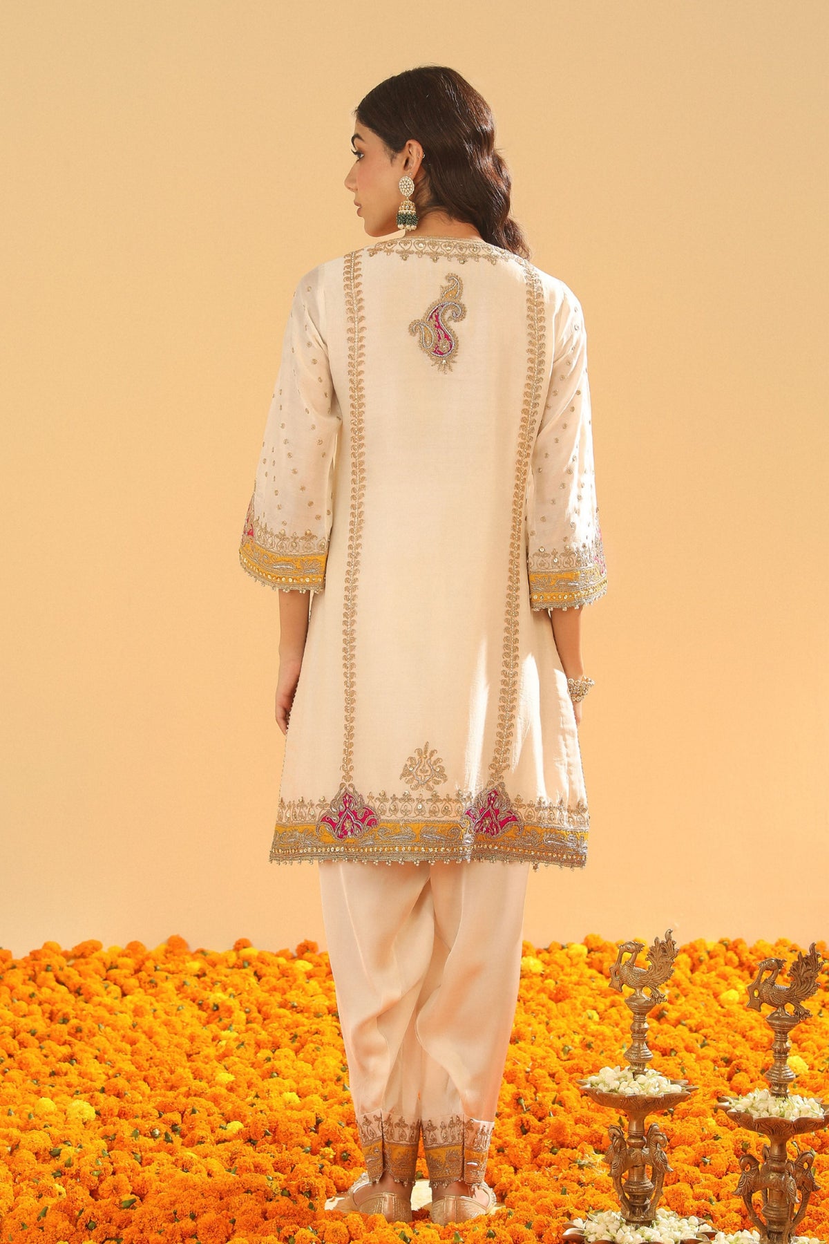 Daisy Ivory Kurta Set