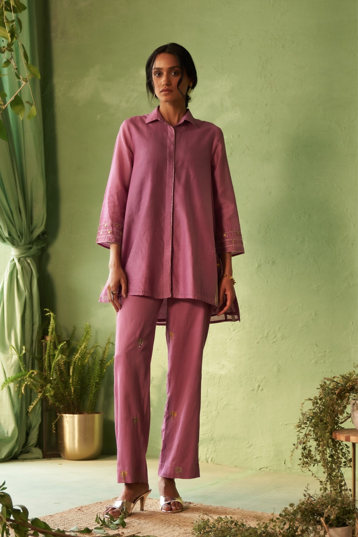 Kinaara Collared Co-ord Set