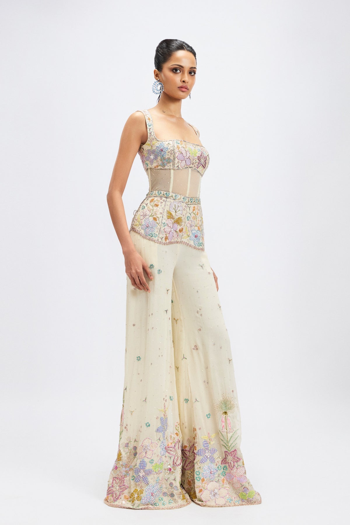 Dorin Ivory Jumpsuit