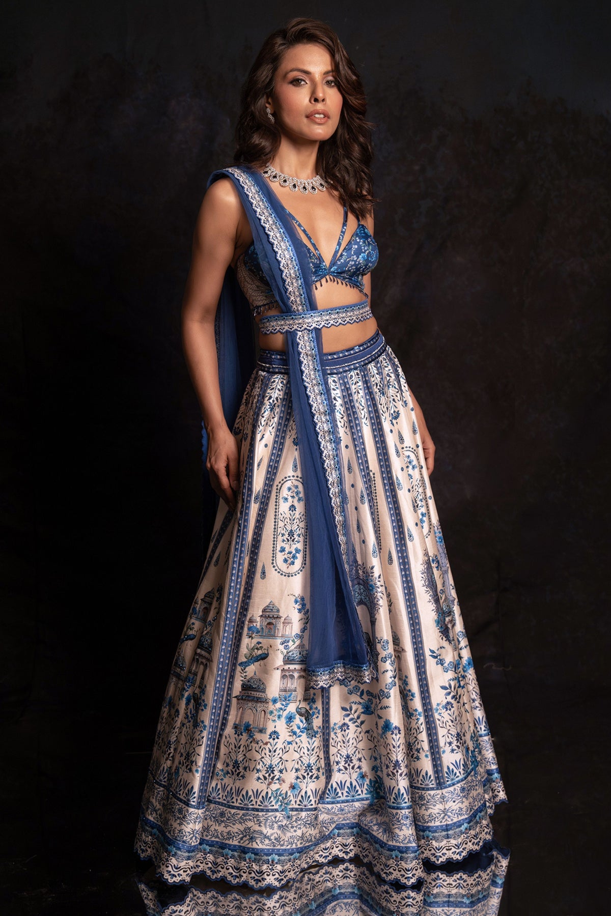 Neel Mahal Lehenga Set