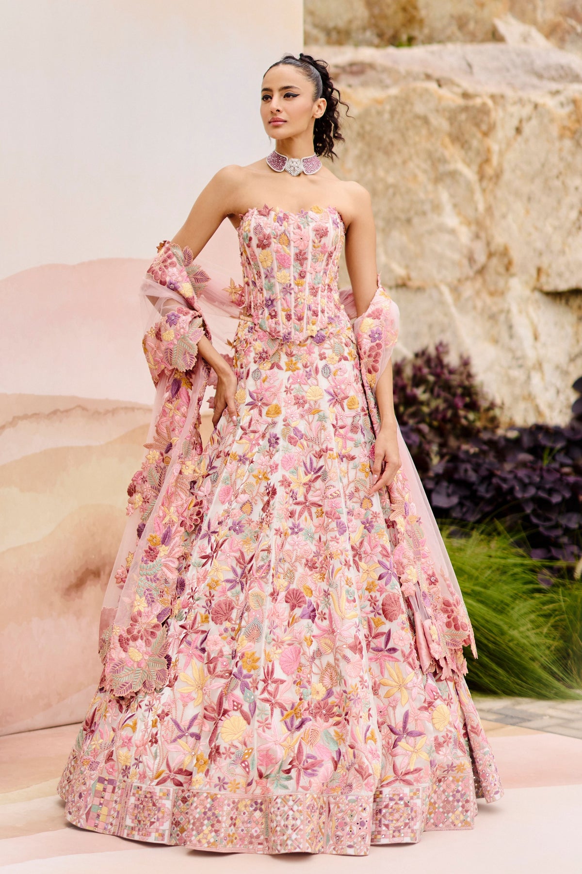 Edel Lehenga Set