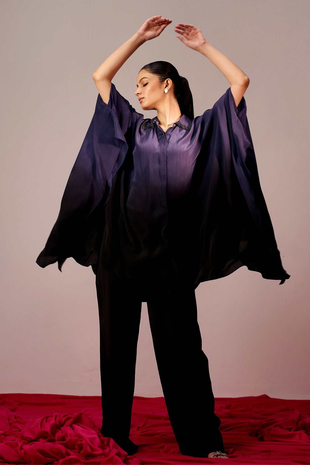 Ash Onyx Kaftan Co-ord Set