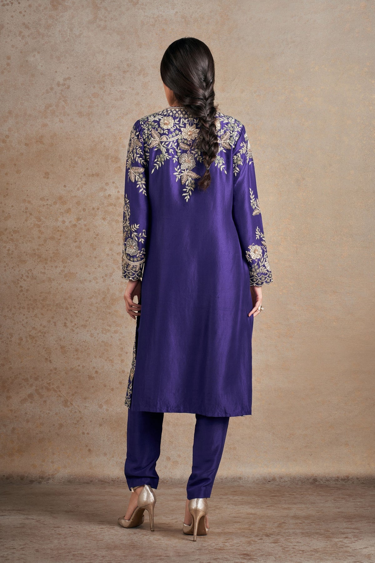 Timeless Purple Majesty  Kurta Set