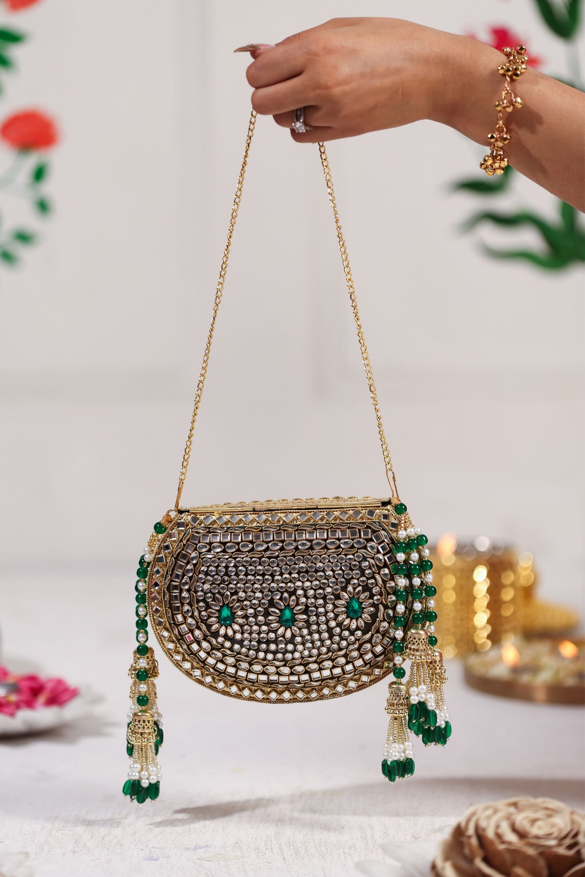 Meherzaan Metal Potli