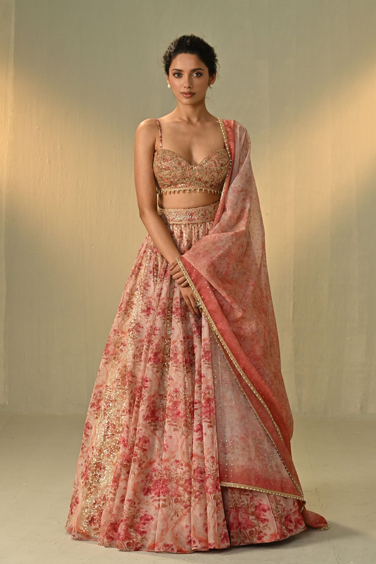 Blush Afterglow Lehenga Set
