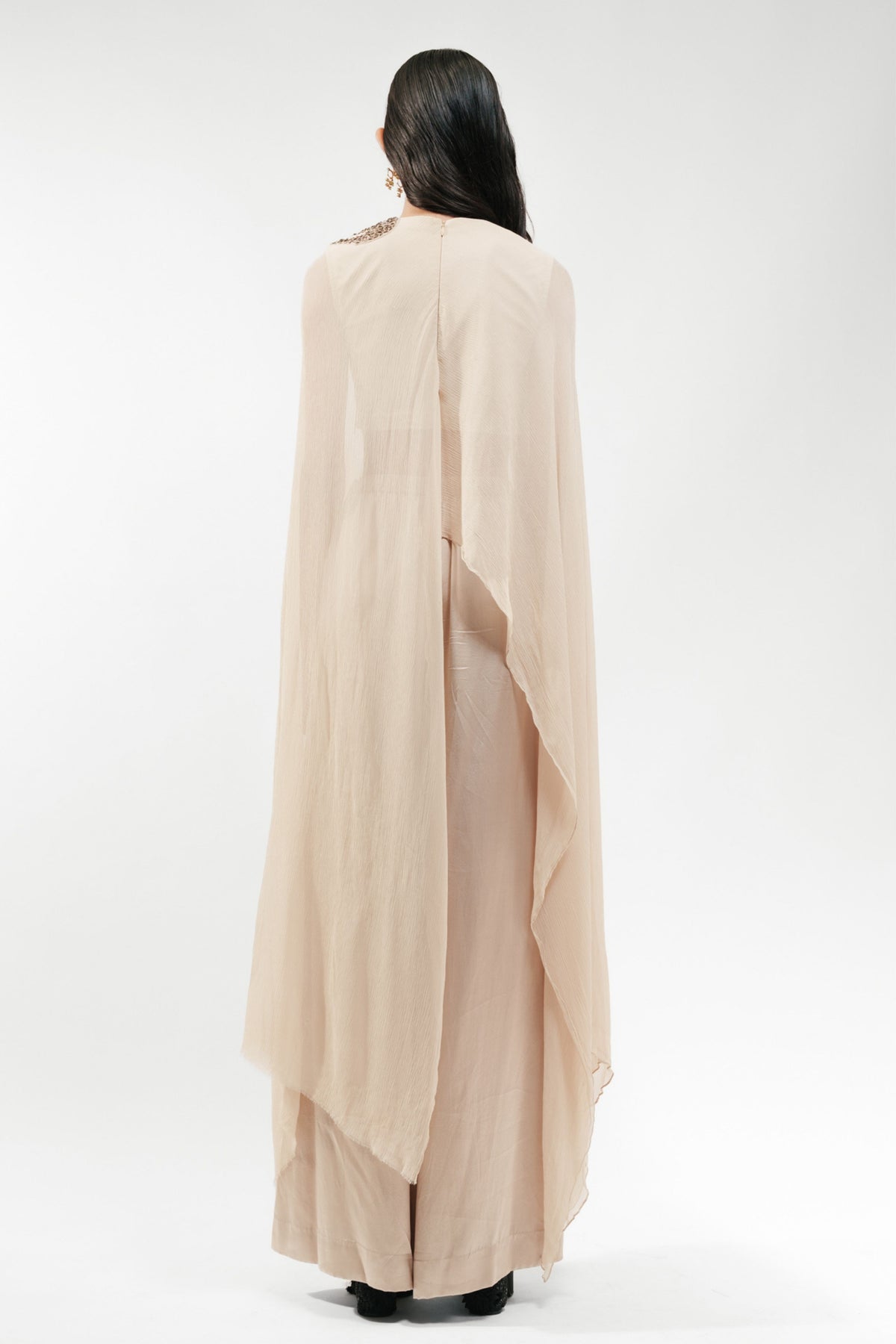 Draped Cape Set