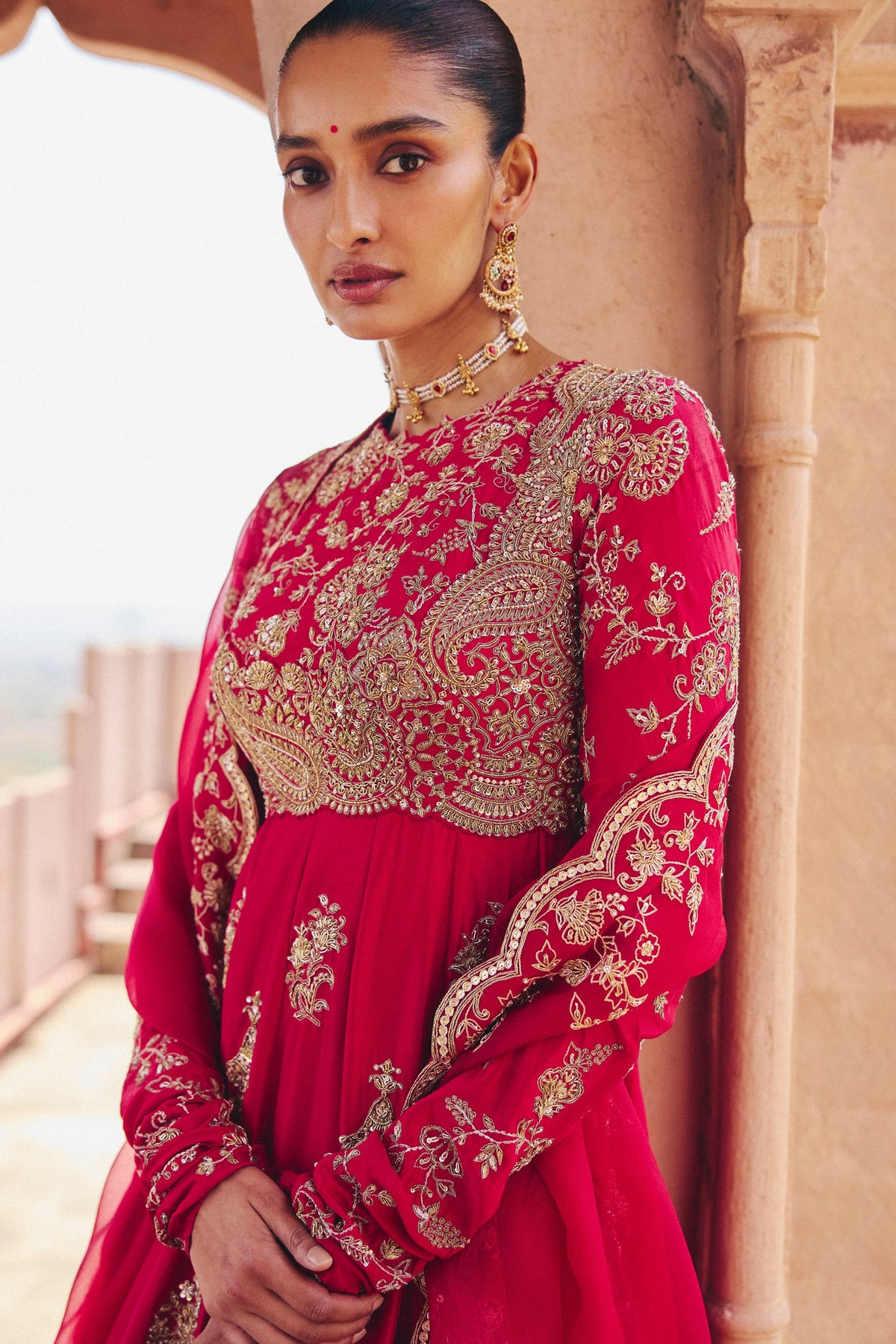 Rudraniya Anarkali Set