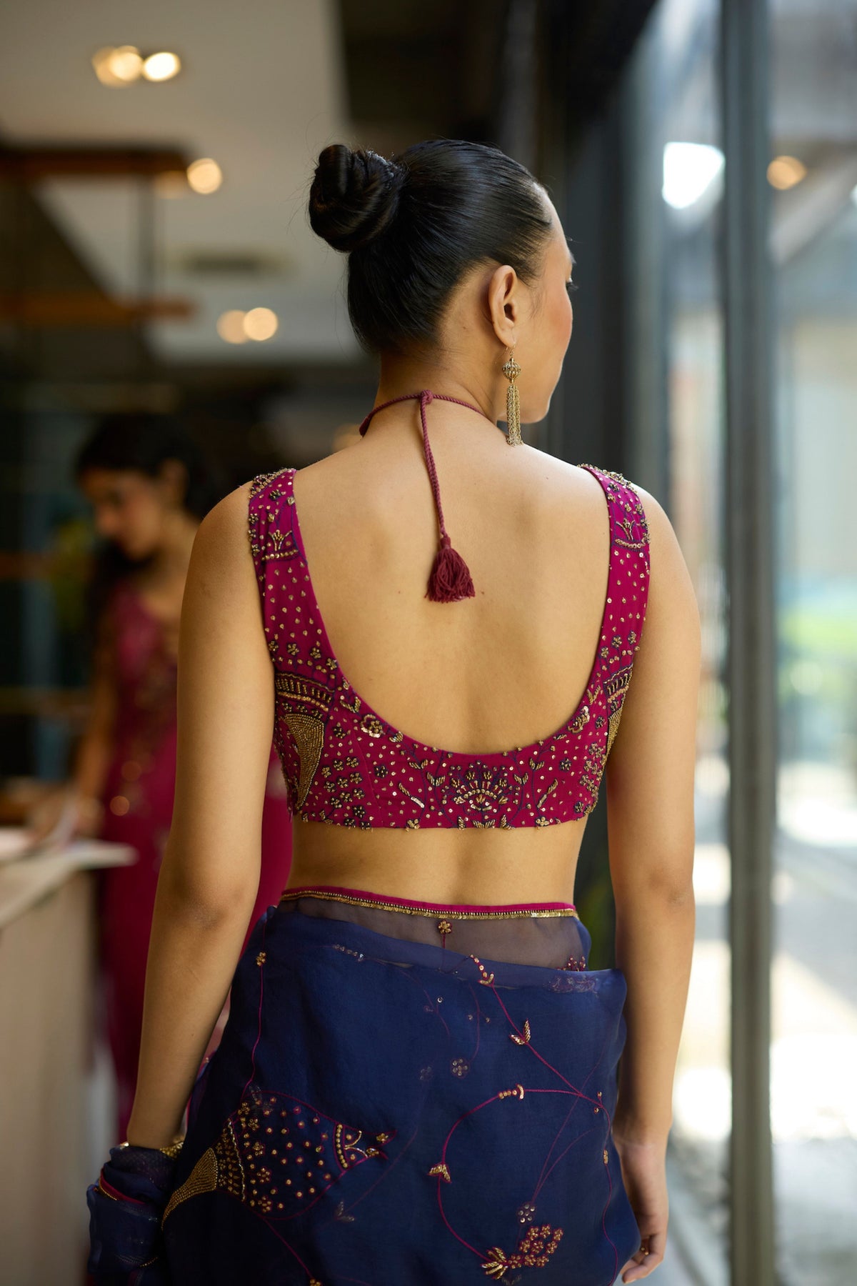 Blue Naad Saree