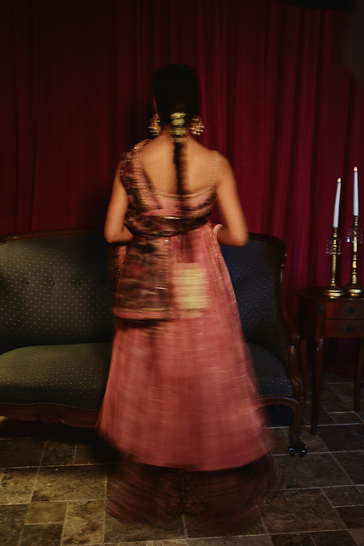 Kiran Malik In Ghoomer Anarkali Set