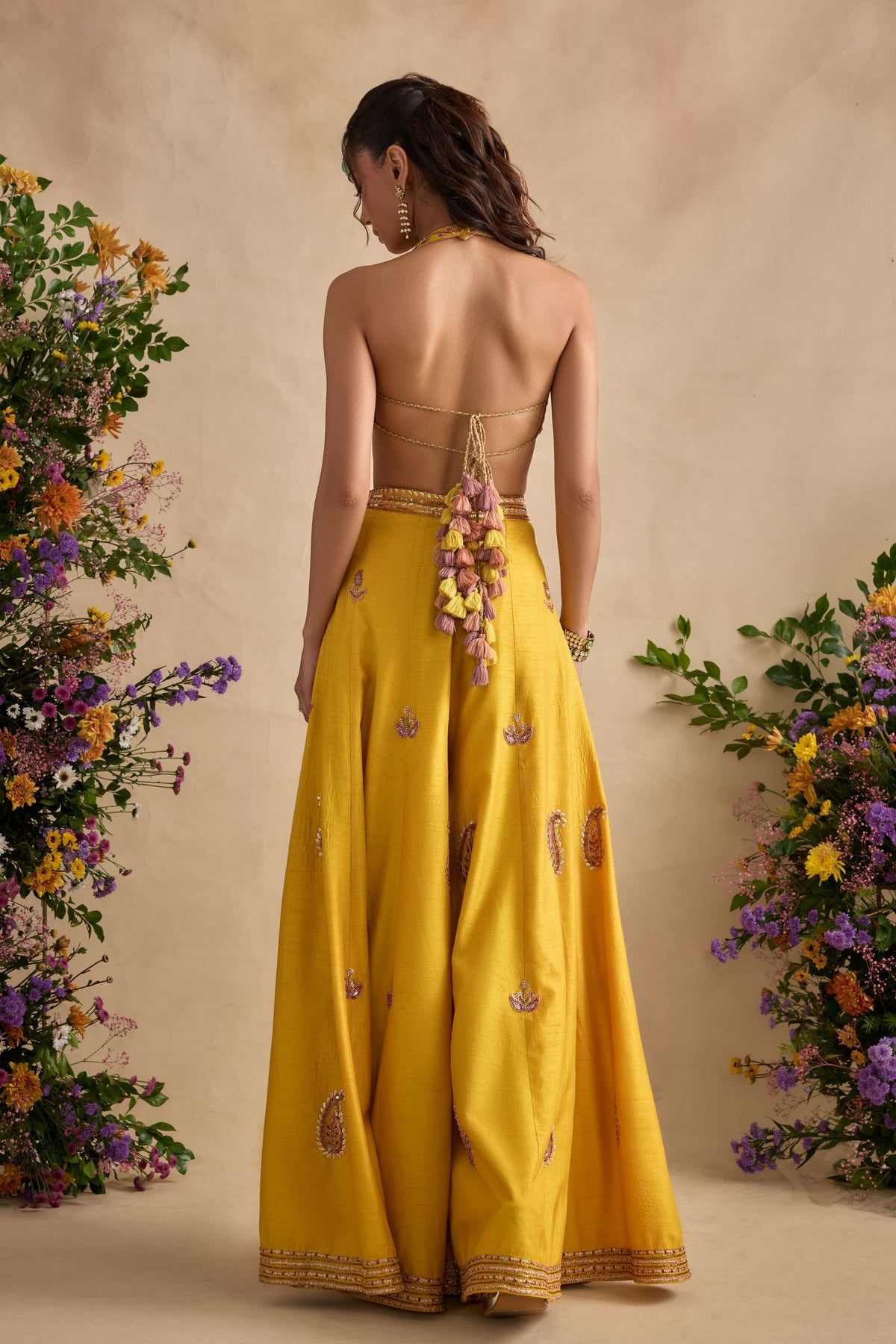 Aneeka Amber Cape Set