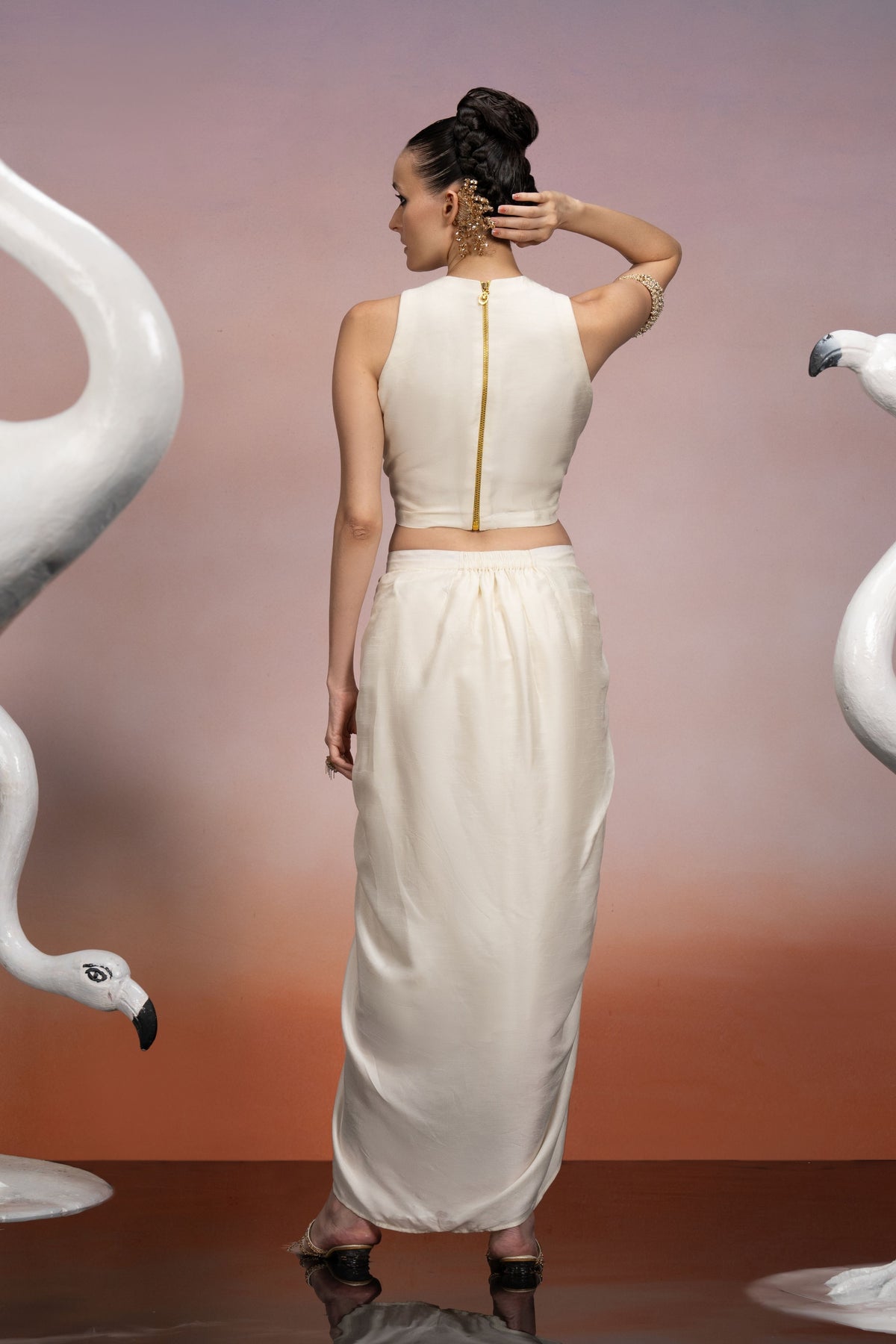 Classic Ivory Cystal  Co-ord Set