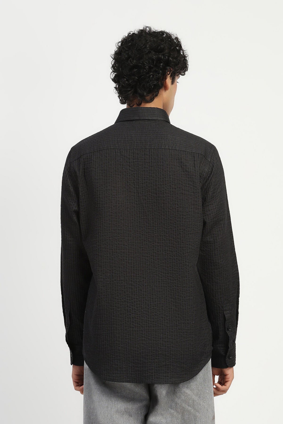 Trapunto Stripe Shirt
