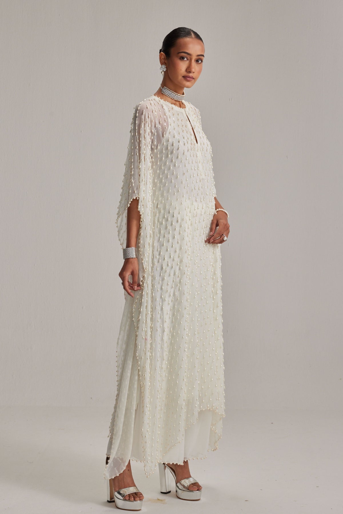 Pearl Drop Kaftaan Set
