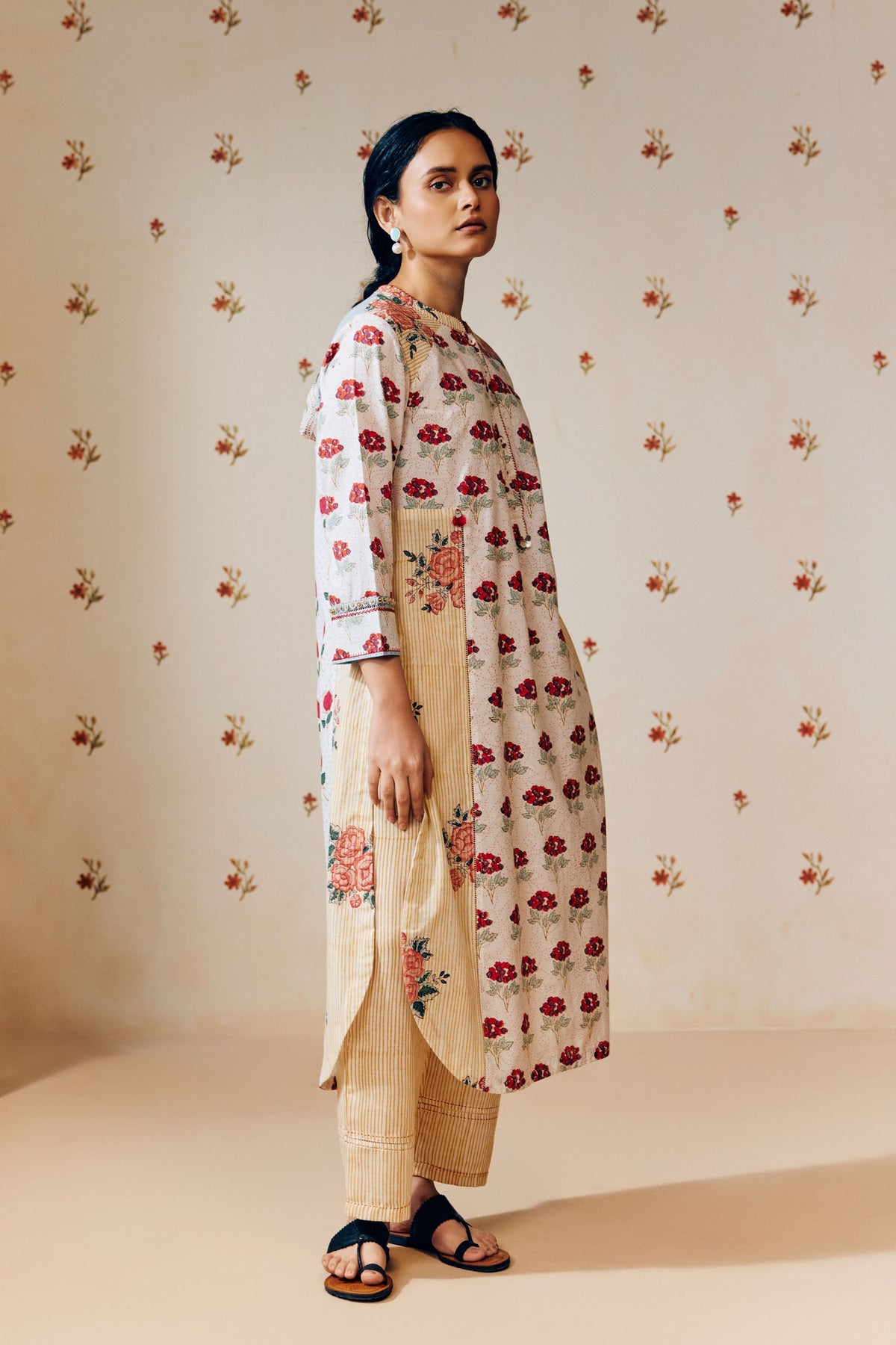 Handwoven Khadi Kurta Set