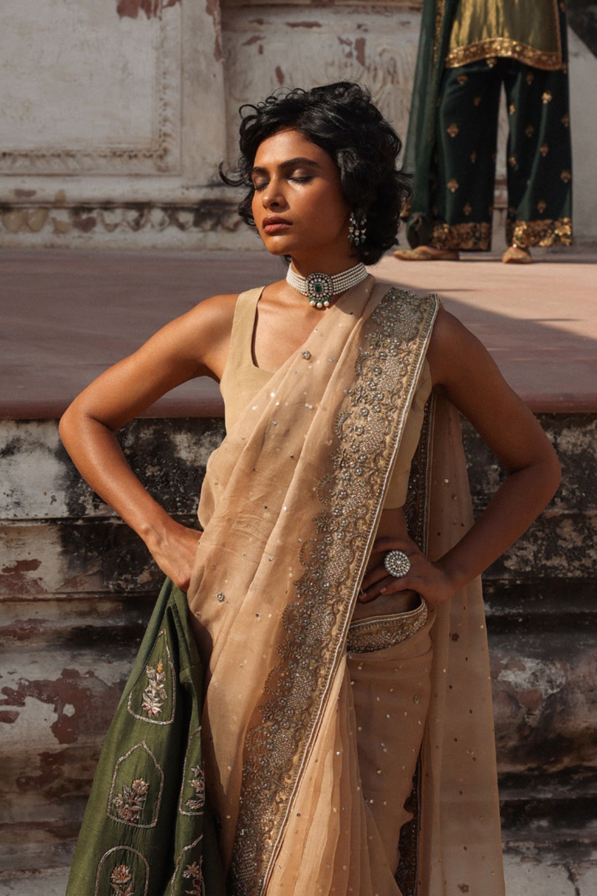 Meherangarh Saree