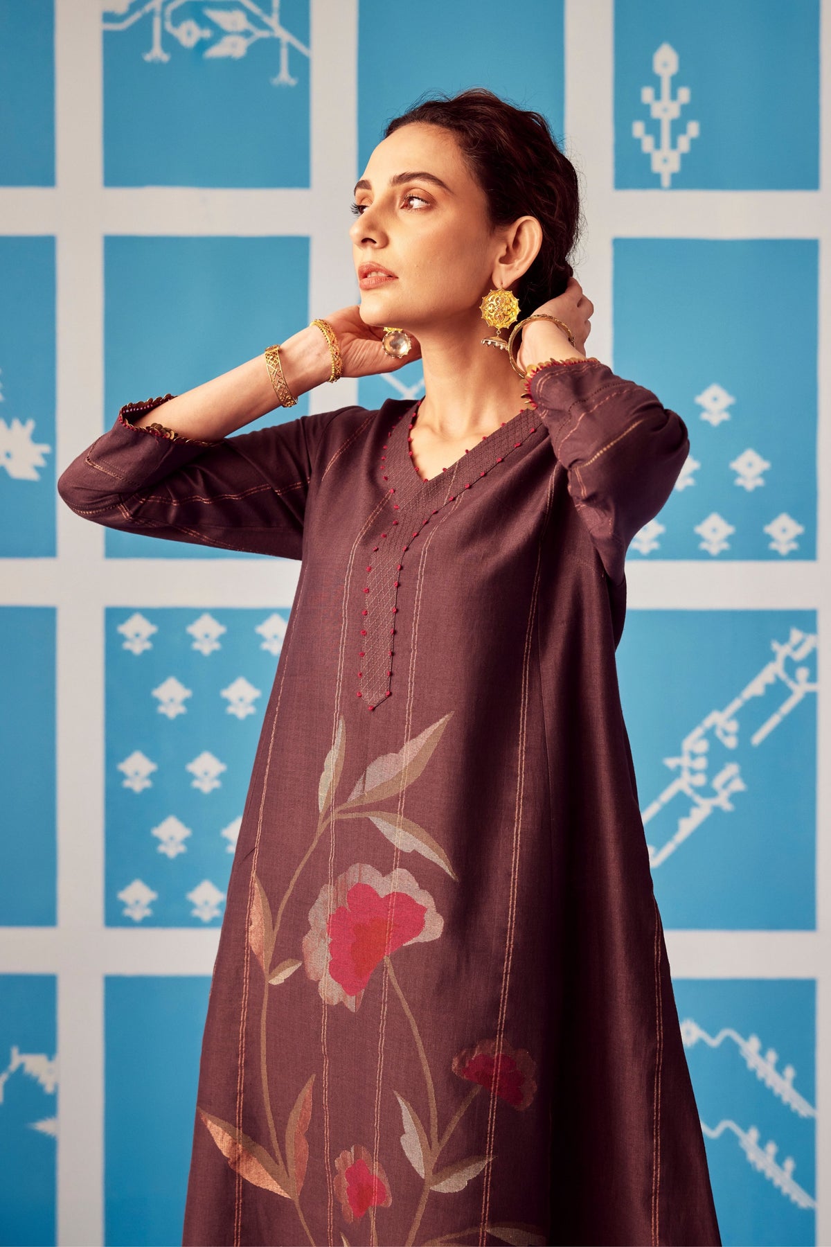 Sunheri Kurta Set