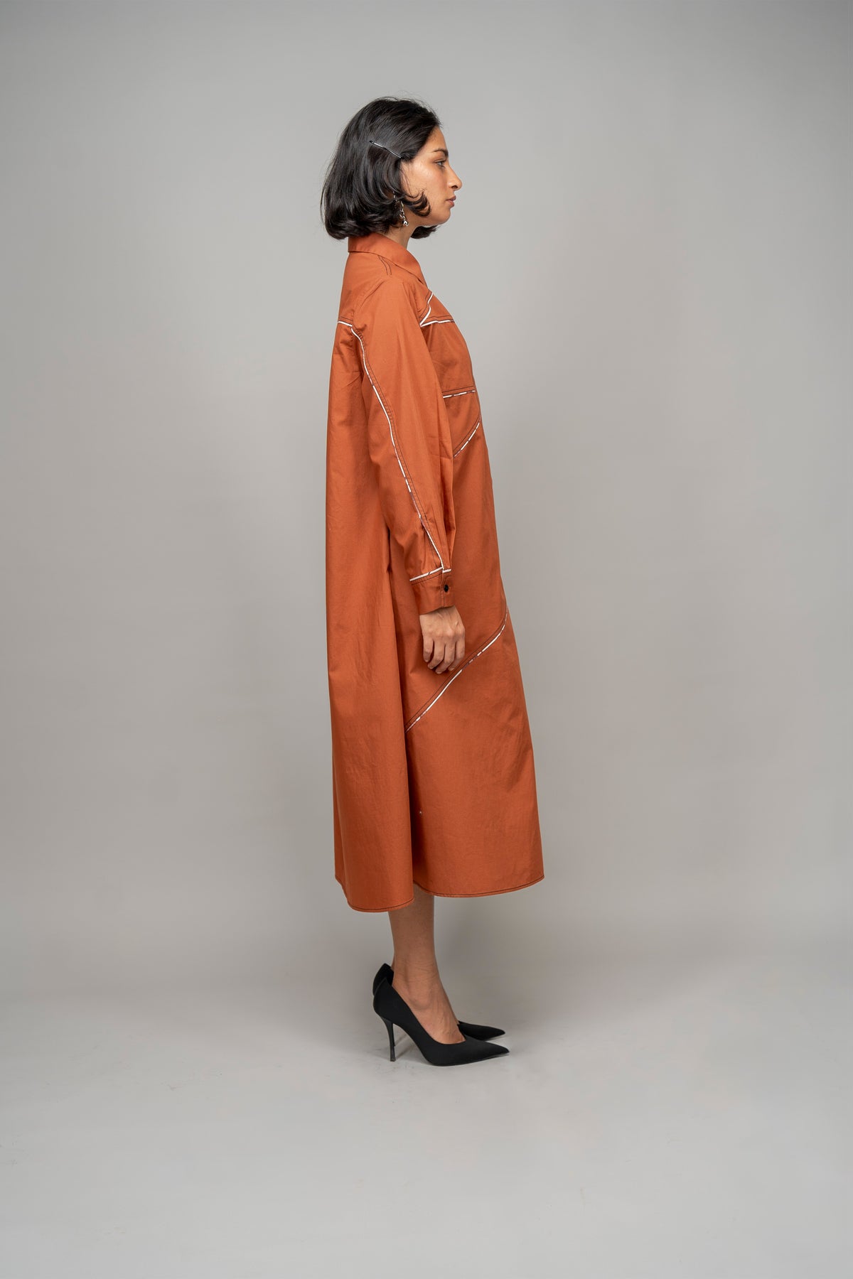Berg Asymmetrical Shirt Dress