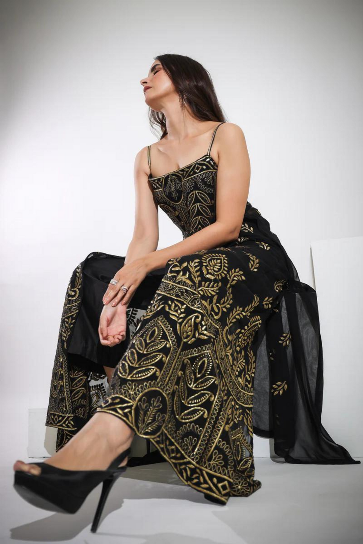 Black Kurta Set