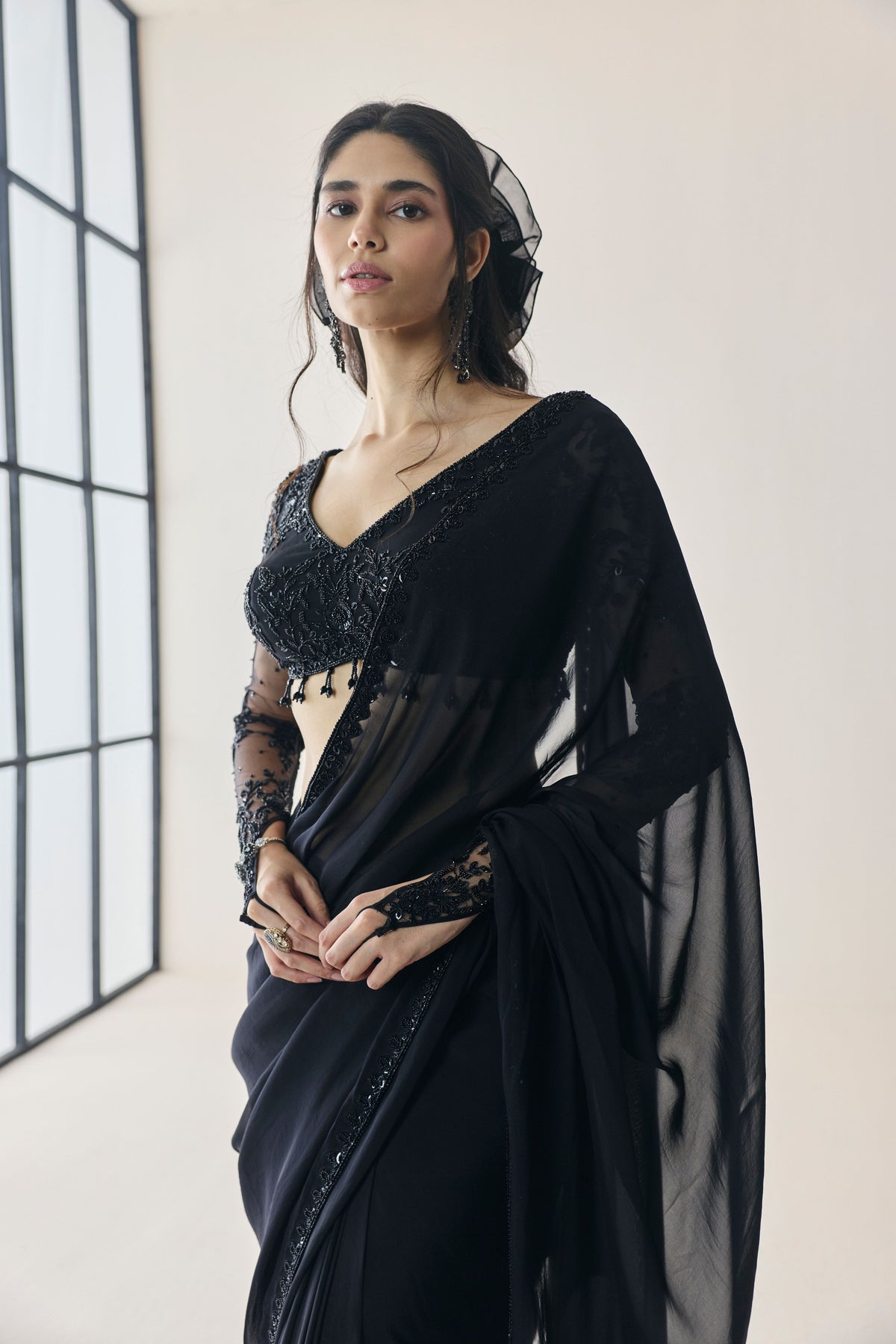 Mabel Pre Stitched Saree