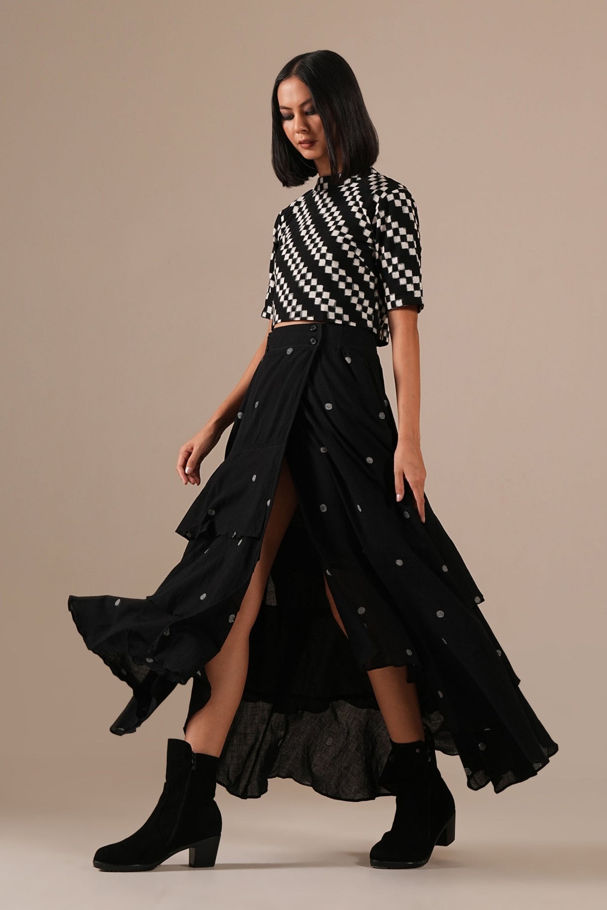 Coal Skirt Set