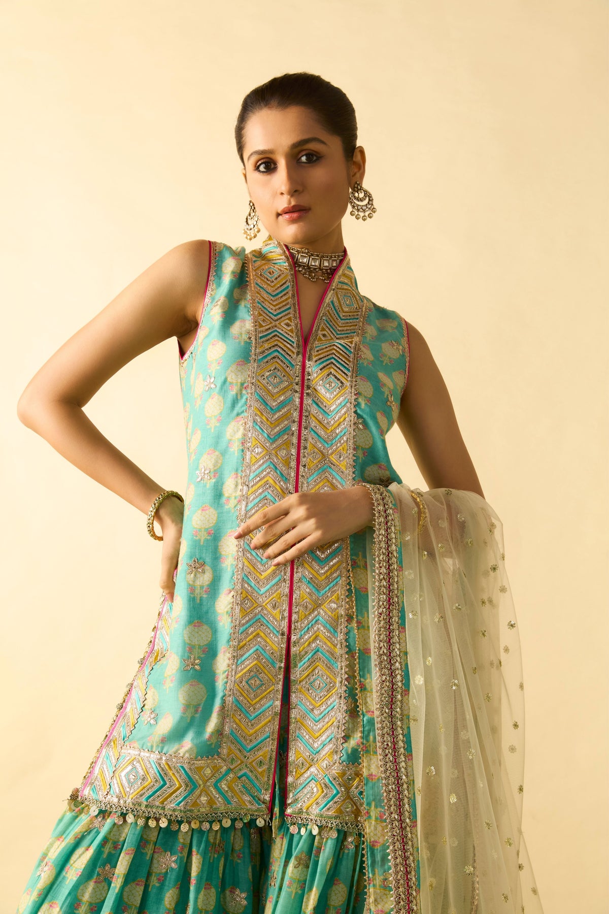 Aqua Aarvi Sharara Set