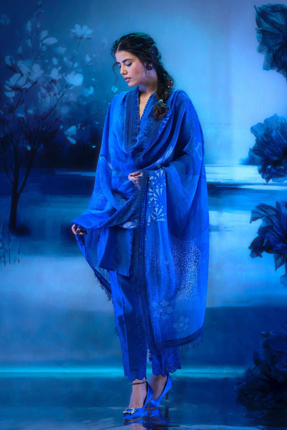 Indigo Co-ord Set