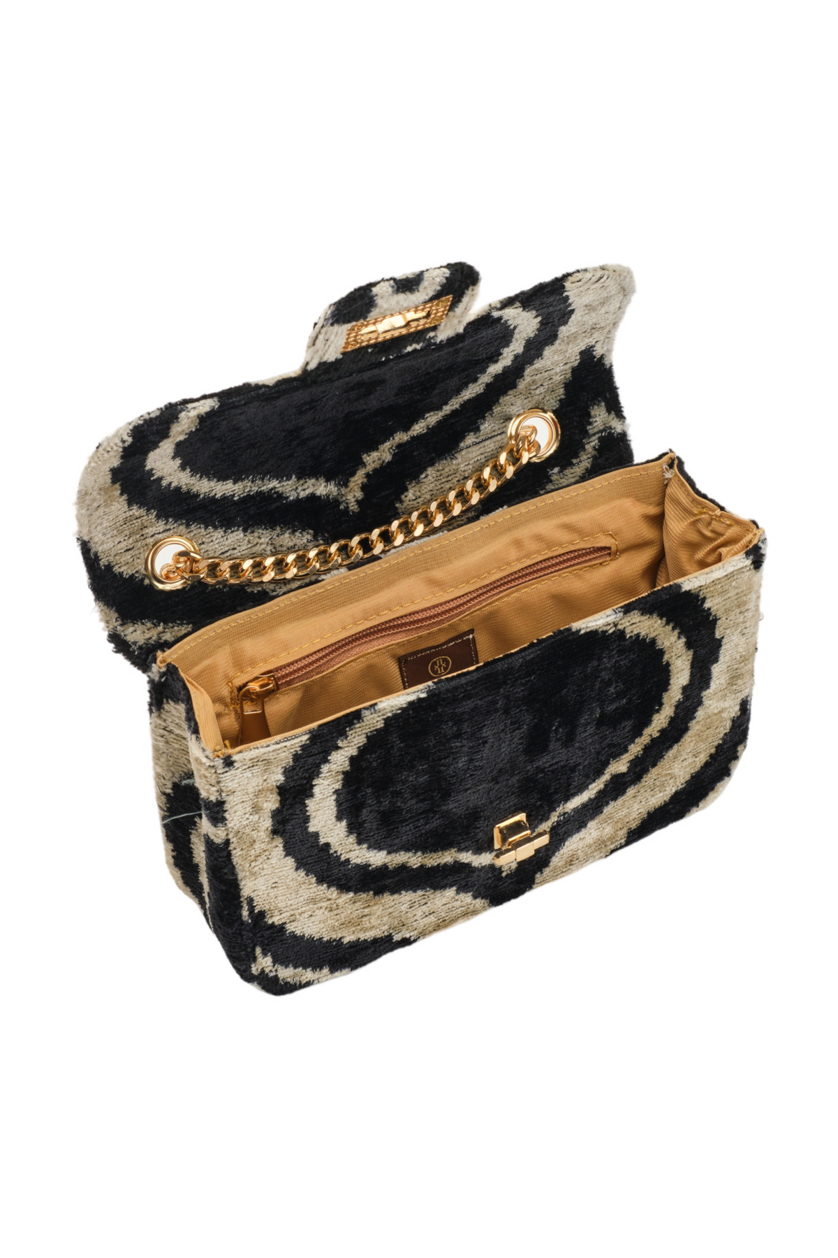 Velvet Silk Sling Bag