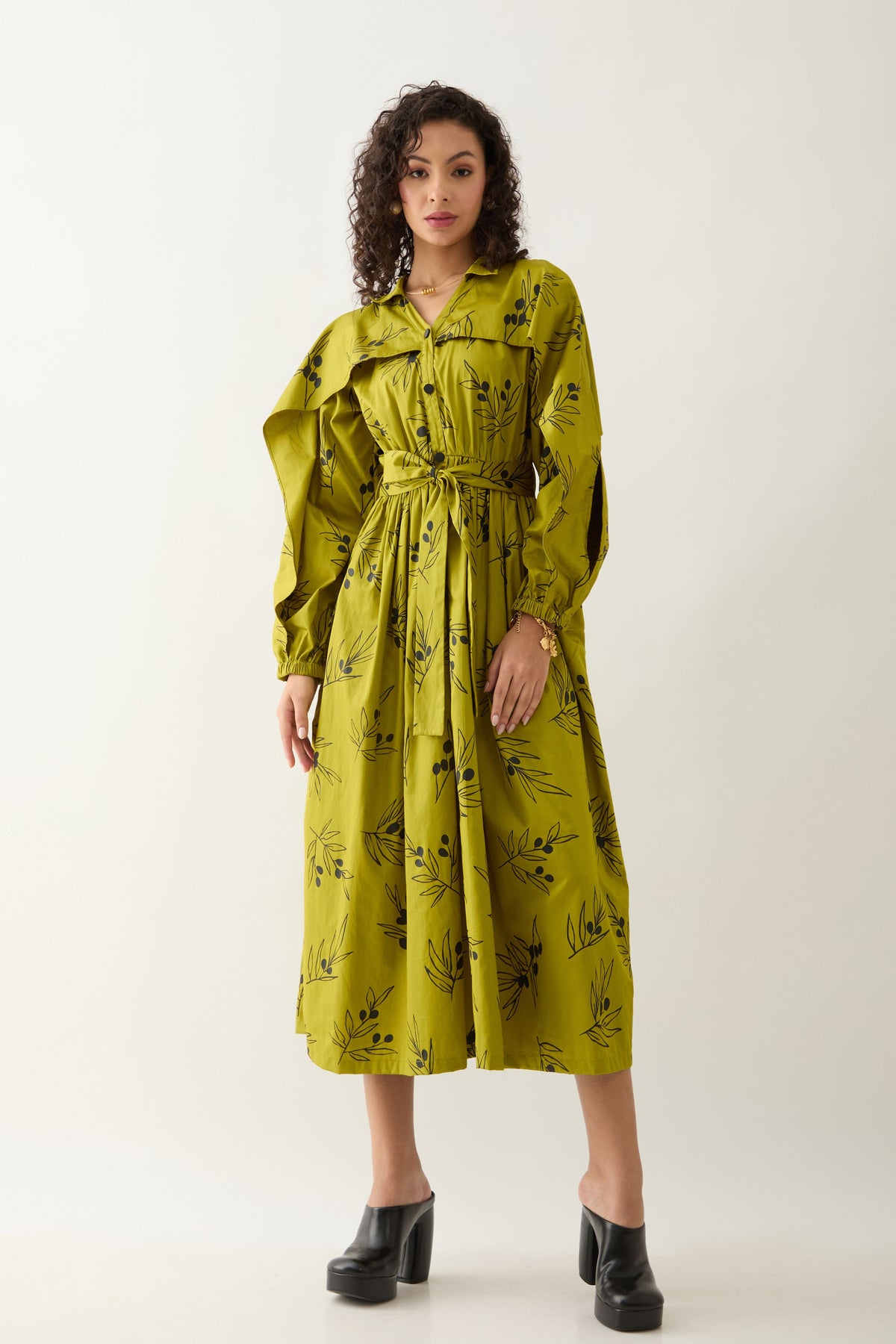 Aston Leaf Dress