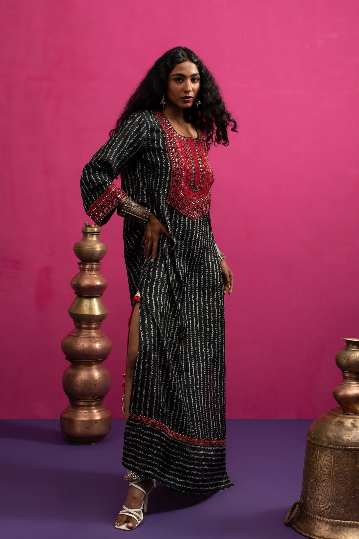Bandhani Magic Kaftan