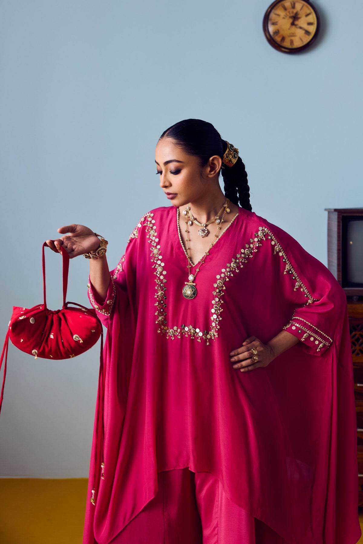 Maia Pink Tunic Set